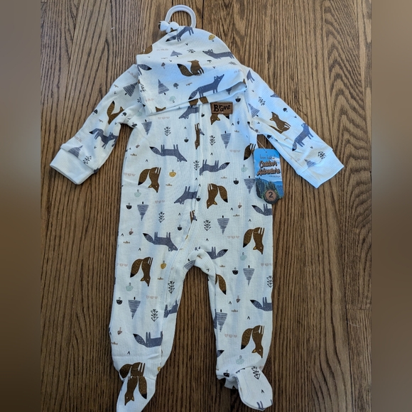 Bonbebe Layette Set, Brave Wolf, Baby Boy 3-6months - Picture 1 of 5